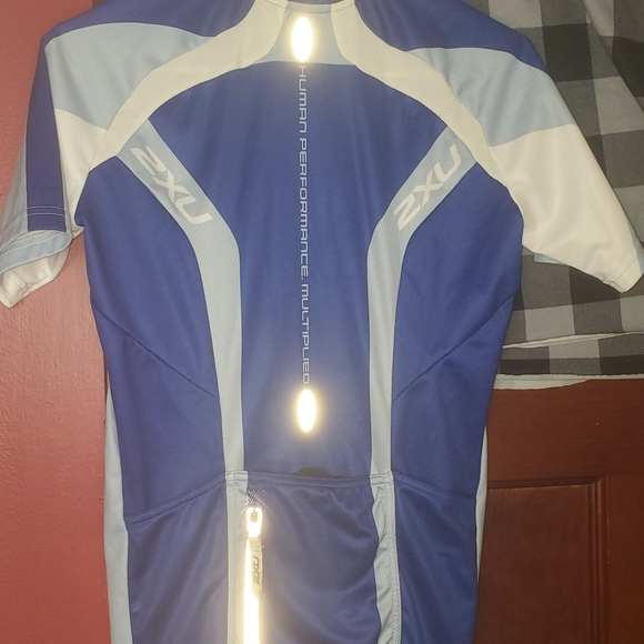 2XU Track Jacket, Small, Blue - Picture 2 of 3